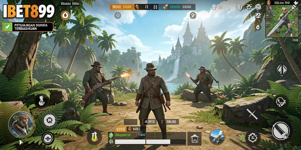 Tampilan gameplay menakjubkan di dunia terbuka IBET899.
