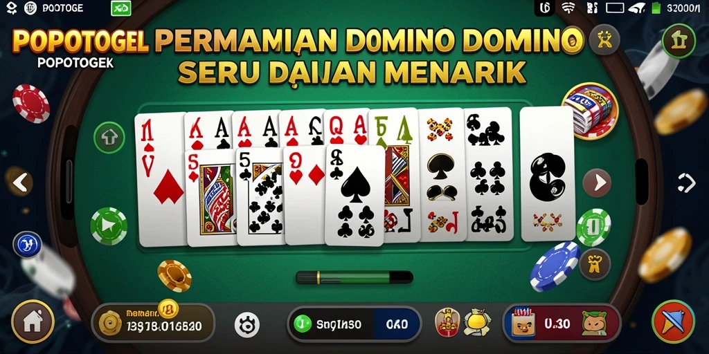 Tampilan menarik dari gameplay seru POPOTOGEL.