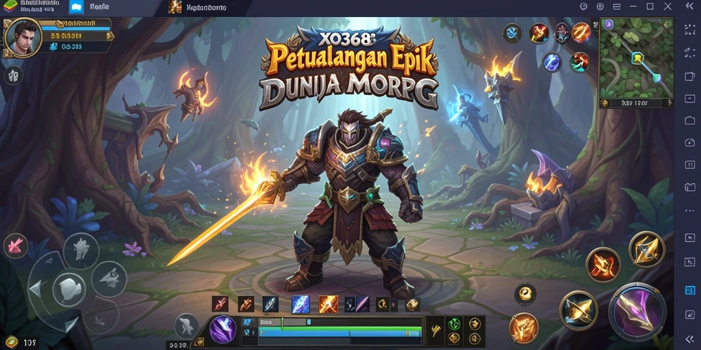 Gameplay seru dan kolaboratif dalam dunia MMORPG.